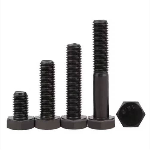 8.8 Grade DIN 933/931 Black Oxide Hex Head Bolt