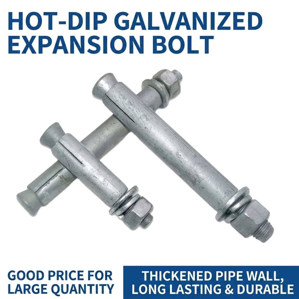Hot Dip Galvanized Expansion Anchor Bolt