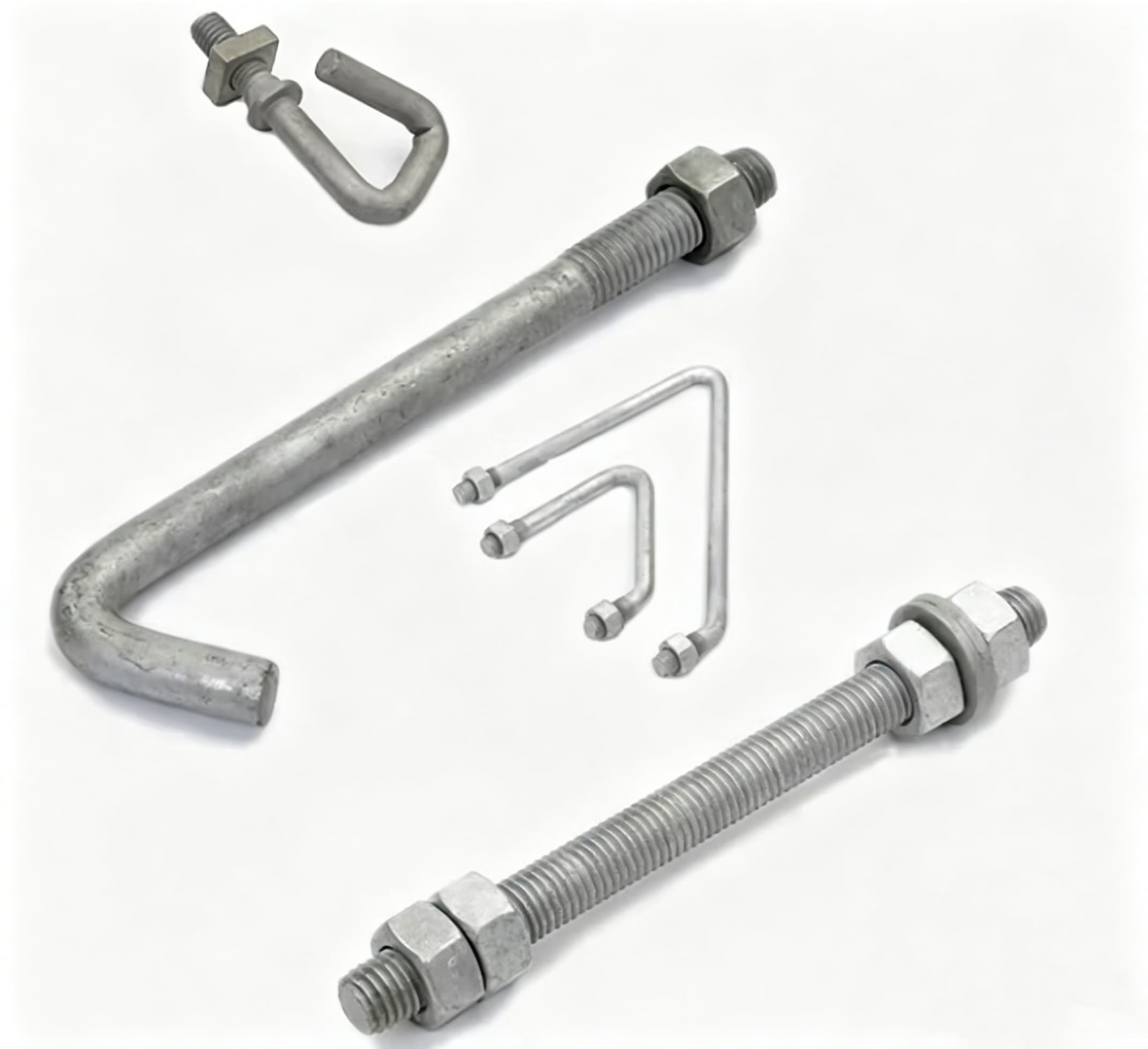 Hot Dip Galvanized U-Bolt and V-Bolt