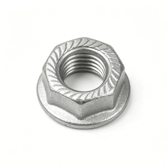 High-Strength HDG Flange Nuts (DIN 6923) – Precision Overtapped for Fast Assembly
