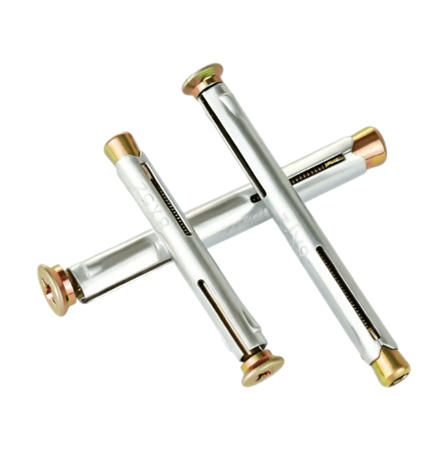 Carbon Steel Window Frame Anchors | Countersunk Phillips Head Sleeve Anchors