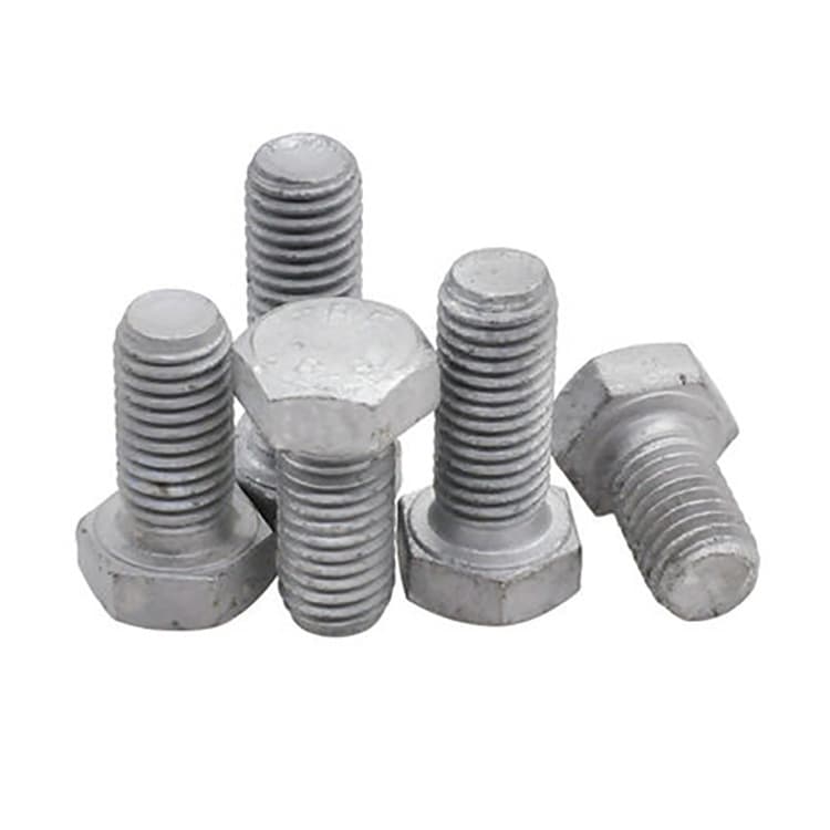 Proveedor de Pernos Hexagonales Pesados Galvanizados en Caliente para Estructuras de Acero Proveedor de Pernos Hexagonales Pesados Galvanizados en Caliente para Estructuras de Acero
