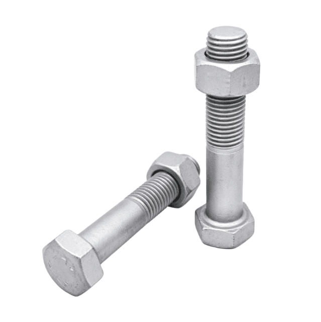 Boulons à collerette HDG haute résistance pour supports solaires (DIN 6921)