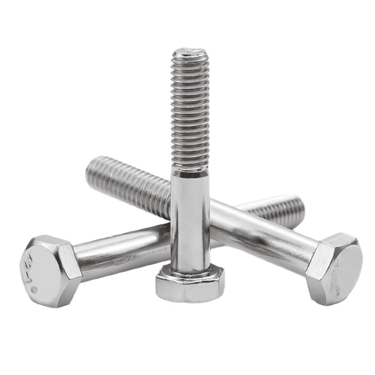 Parafusos Sextavados de Aço Inoxidável (SS304 / SS316) | Fixadores de Cabeça Sextavada de Alta Resistência A4-80