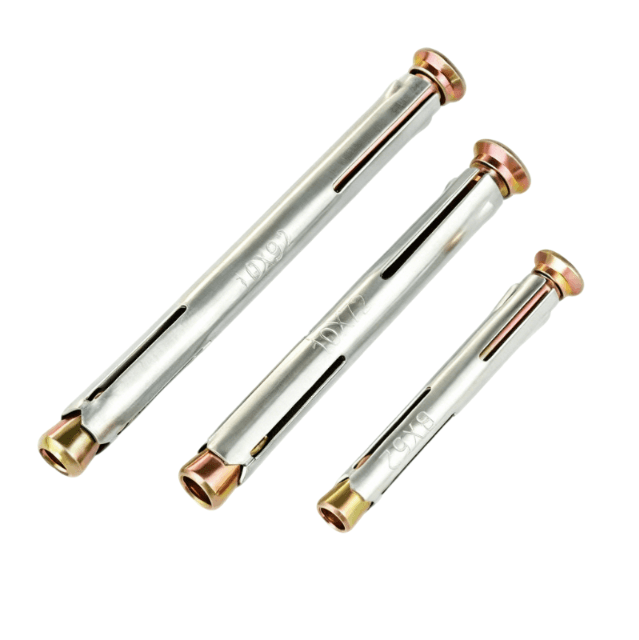 Carbon Steel Window Frame Anchors | Countersunk Phillips Head Sleeve Anchors
