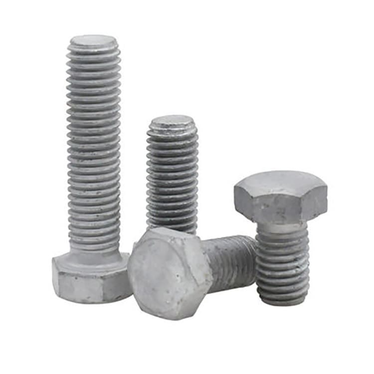 Proveedor de Pernos Hexagonales Pesados Galvanizados en Caliente para Estructuras de Acero Proveedor de Pernos Hexagonales Pesados Galvanizados en Caliente para Estructuras de Acero