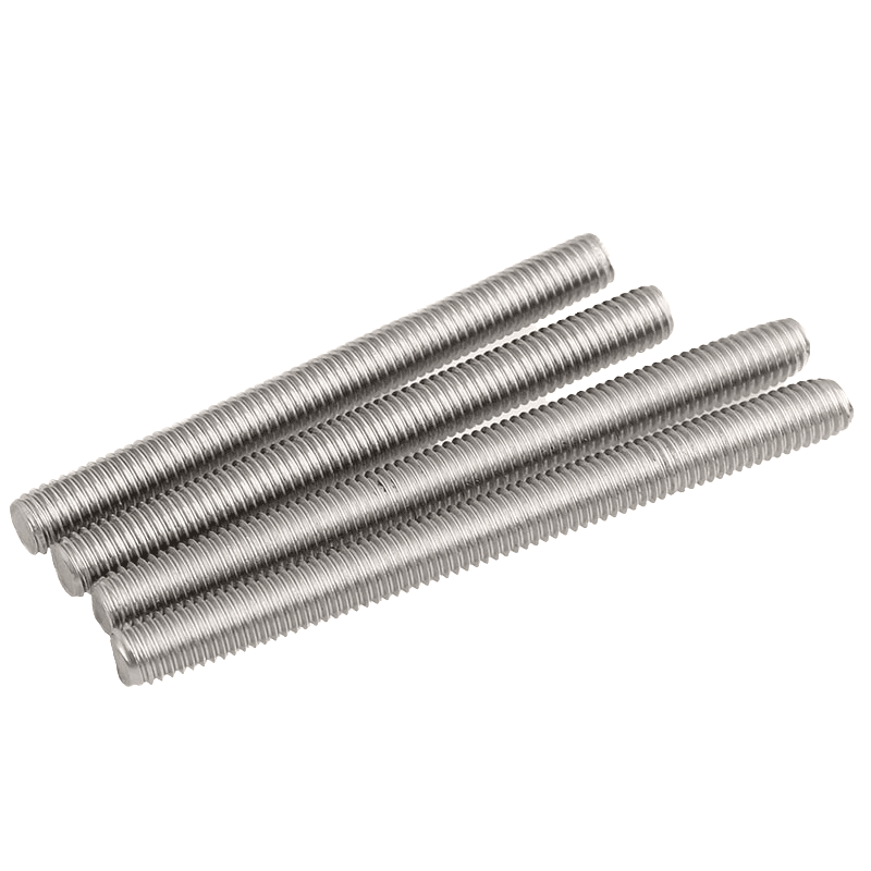 DIN975 Galvanized Steel Threaded Rod M5-M10, Grade 4.8/6.8/8.8 Full Thread Stud Bar for Construction and Industrial Fastening