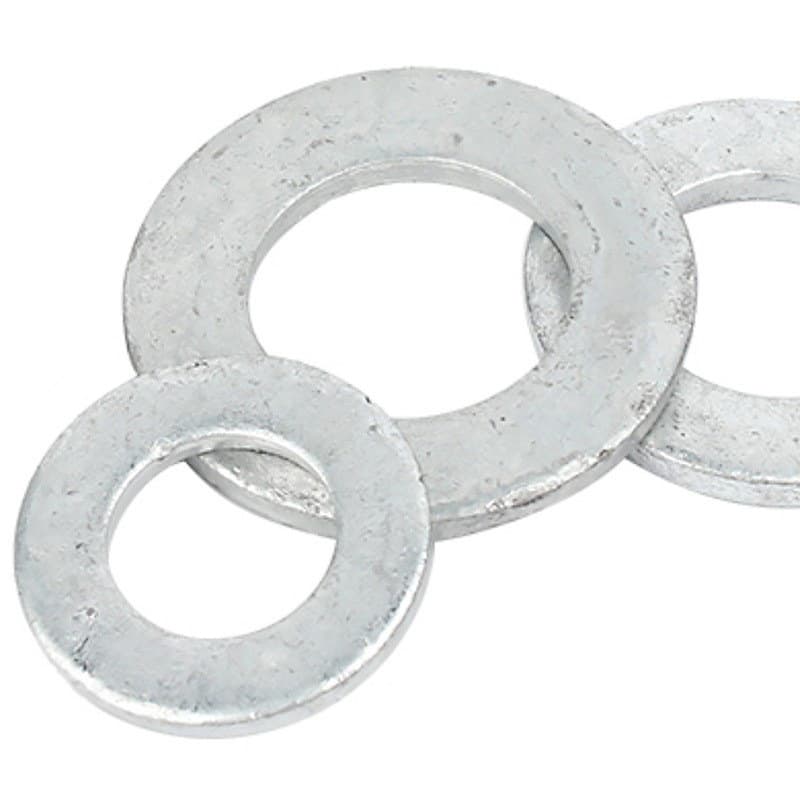 Hot Dip Galvanized Flat Washers Supplier for Outdoor Fastening Hot Dip Galvanized Flat Washers Supplier for Outdoor Fastening