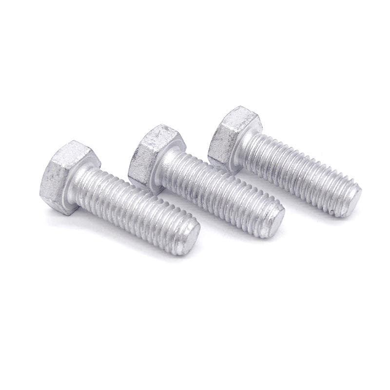 DIN931 DIN933 M16x100 M16x80 Hot Dip Galvanized Carbon Steel Hex Bolts Grade 8.8 DIN931 DIN933 M16x100 M16x80 Hot Dip Galvanized Carbon Steel Hex Bolts Grade 8.8