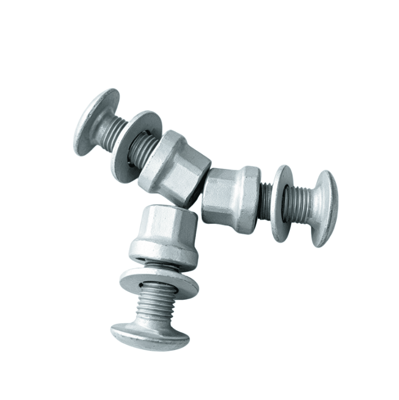 HDG Hot-Dip Galvanized Round Head Guardrail Splicing Bolt