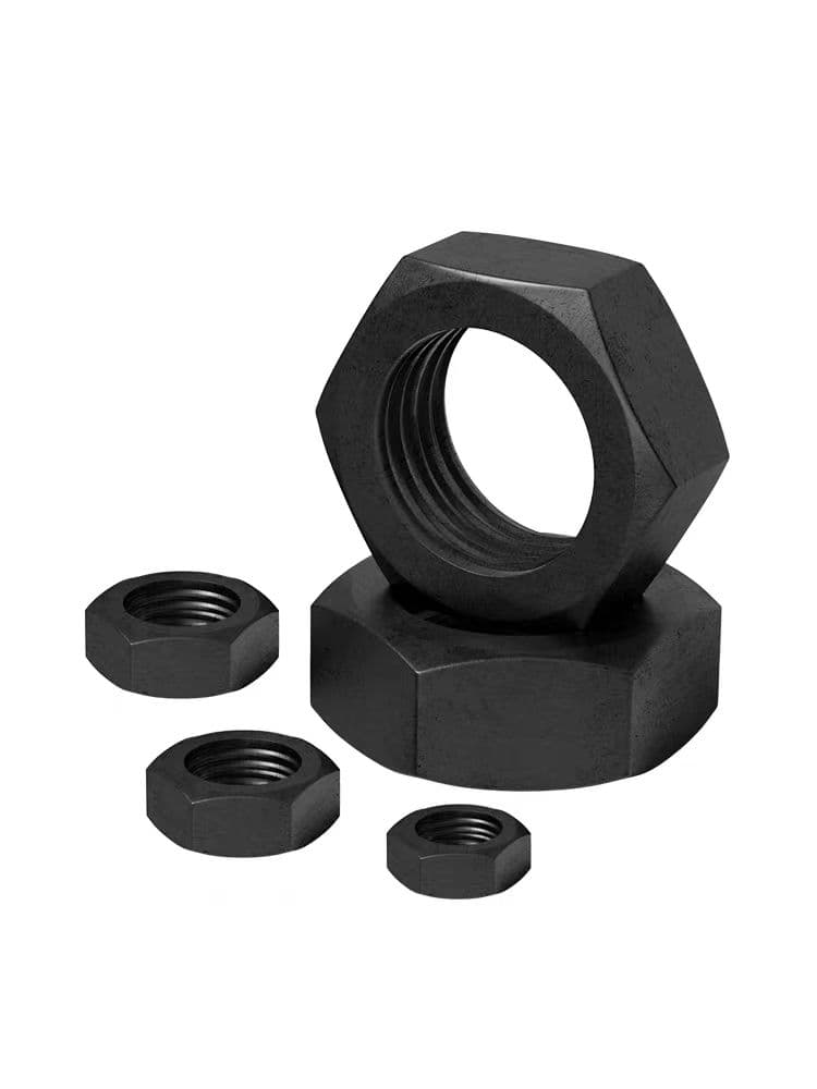 ASTM A194 2H Heavy Hex Nuts GR5 Carbon Steel UNC Fastener Nuts ASTM A194 2H Heavy Hex Nuts GR5 Carbon Steel UNC Fastener Nuts