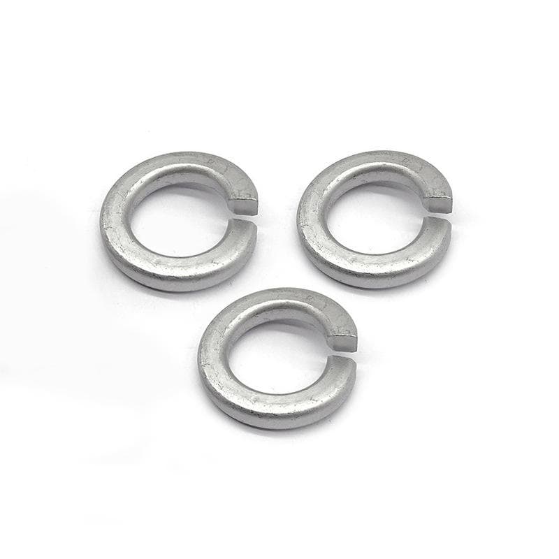 DIN127 Zinc Plated Split Spring Lock Washers Steel Fasteners