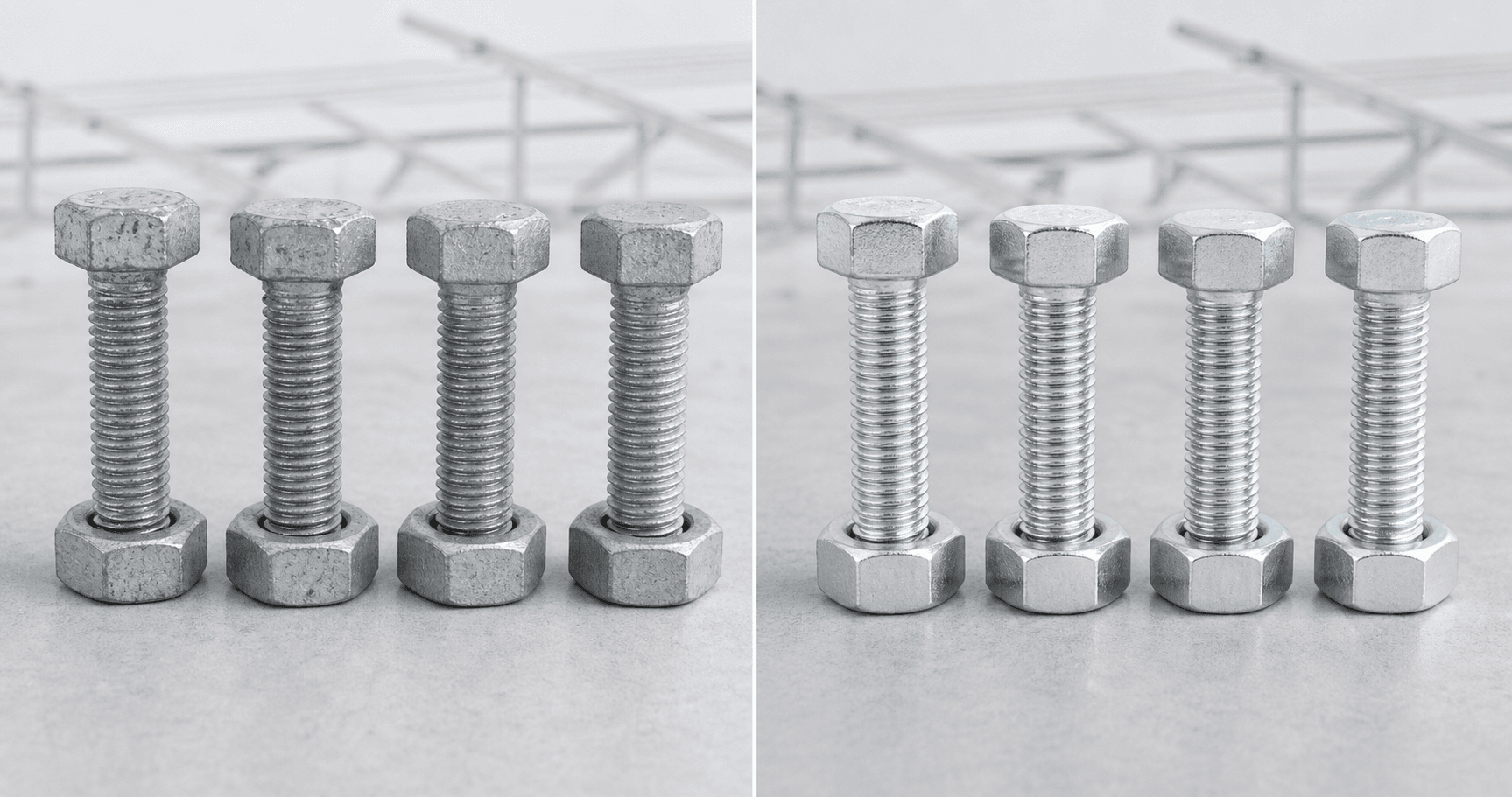 Hot Dip Galvanized Hex Bolts vs Zinc Plated Bolts: Which One Should Buyers Use Outdoors?