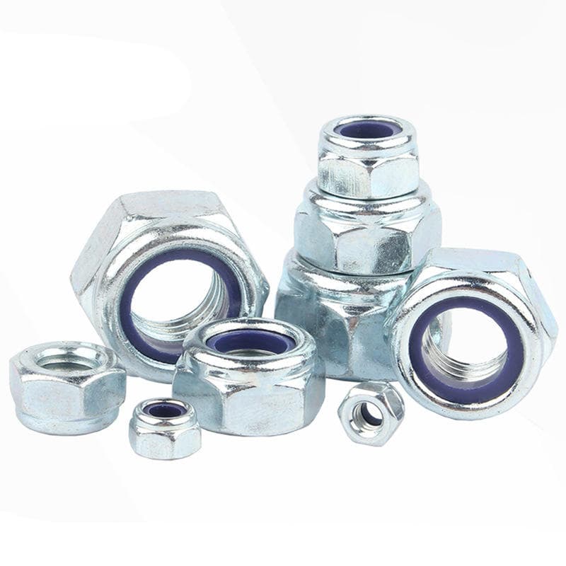 DIN 985 Nylon Insert Lock Nuts | Metric Nylock Nuts Supplier DIN 985 Nylon Insert Lock Nuts | Metric Nylock Nuts Supplier