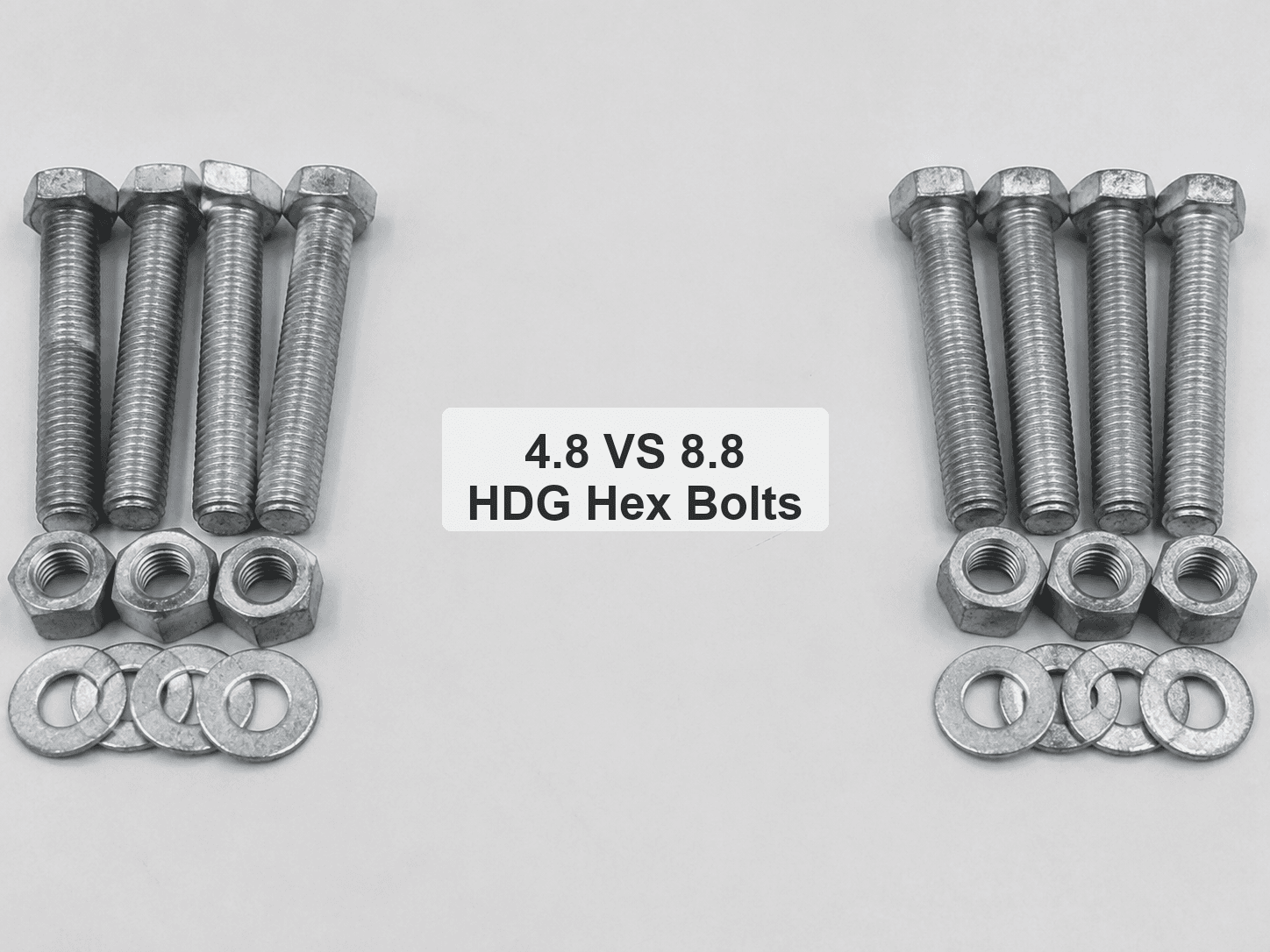 Standard HDG Hex Bolt Grades: How Should Importers Choose 4.8 or 8.8?