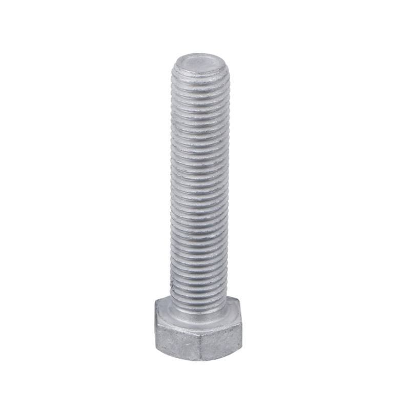 DIN 933 Hot Dip Galvanized Carbon Steel Hex Bolts Grade 8.8 M12 M14 M16 M18 M20 DIN 933 Hot Dip Galvanized Carbon Steel Hex Bolts Grade 8.8 M12 M14 M16 M18 M20