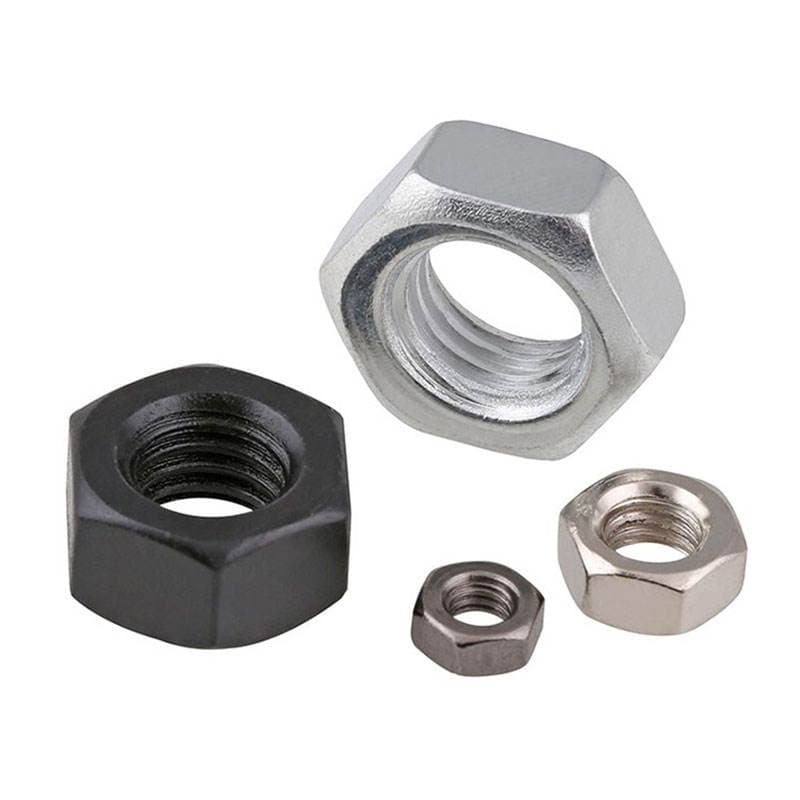 DIN 934 Zinc Plated Black Metric Hex Nuts for Industrial Fastening DIN 934 Zinc Plated Black Metric Hex Nuts for Industrial Fastening
