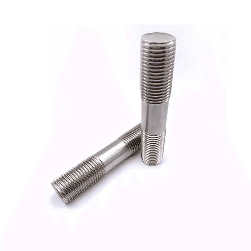 Custom Size M10 Stainless Steel Double Ended Stud Bolt, Class 10 DIN Hex Threaded Fastener with UNC Thread Custom Size M10 Stainless Steel Double Ended Stud Bolt, Class 10 DIN Hex Threaded Fastener with UNC Thread