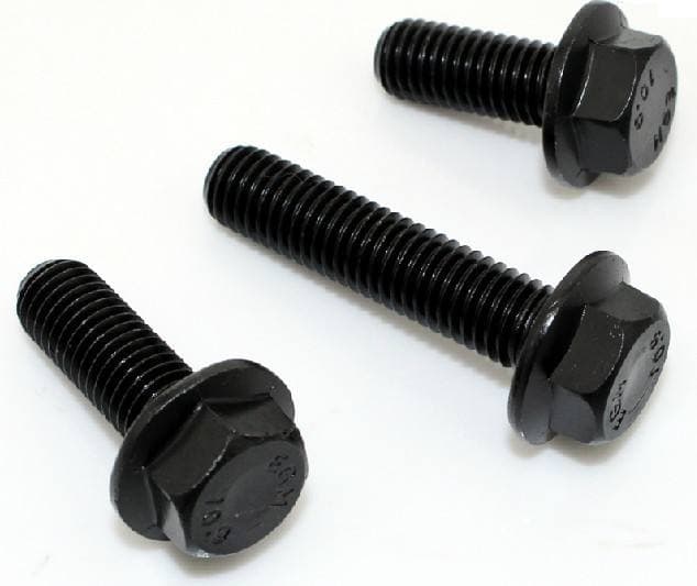 DIN 6921 Hex Flange Bolts M6 M10 M12 Zinc Plated Black Steel Fasteners DIN 6921 Hex Flange Bolts M6 M10 M12 Zinc Plated Black Steel Fasteners
