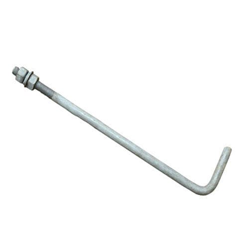 Carbon Steel L Type Anchor Bolts 7 Shape Foundation Bolts DIN Grade 4.8 8.8 10.9 12.9 Carbon Steel L Type Anchor Bolts 7 Shape Foundation Bolts DIN Grade 4.8 8.8 10.9 12.9