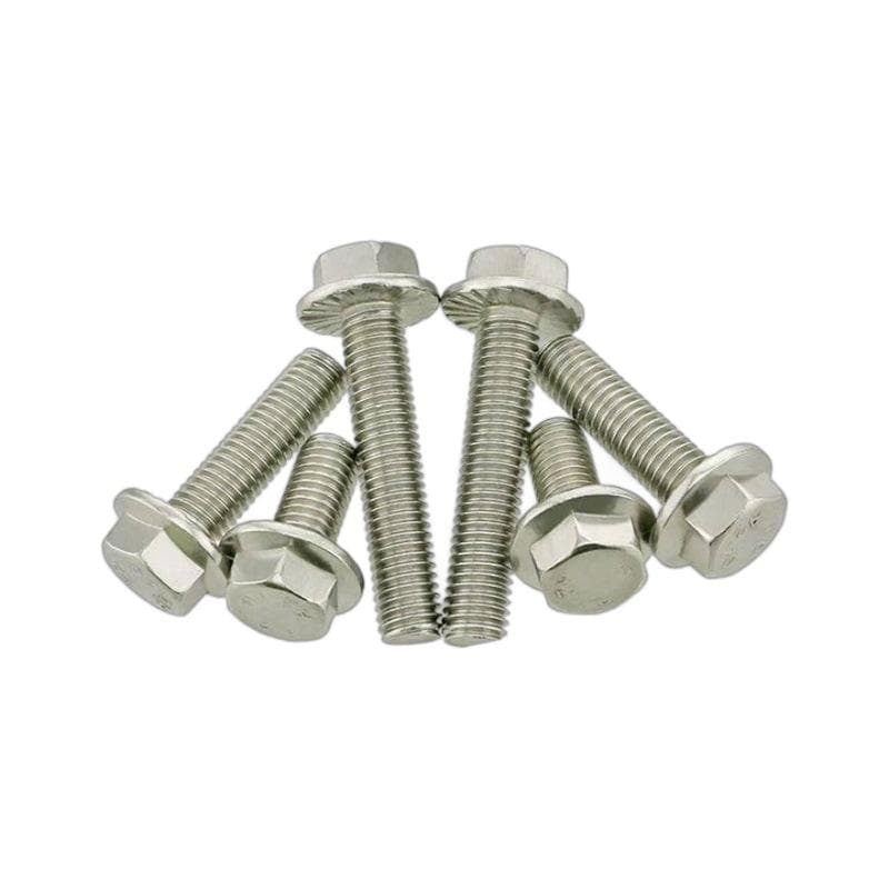 DIN6921 A2-70 A4-80 Stainless Steel Hex Flange Bolt, Metric Flanged Head Fastener for Industrial and Construction Applications DIN6921 A2-70 A4-80 Stainless Steel Hex Flange Bolt, Metric Flanged Head Fastener for Industrial and Construction Applications