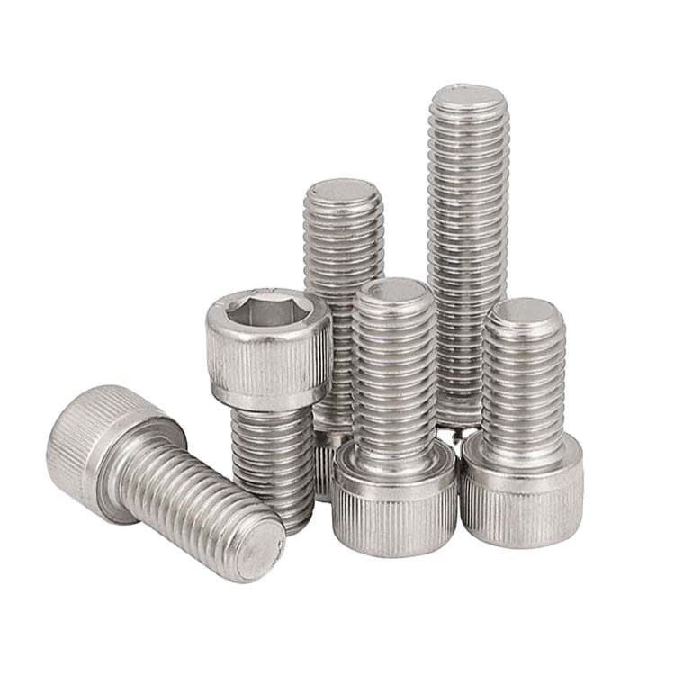 304 316 316L Stainless Steel DIN 912 Socket Head Cap Screws for Building, Machinery and Industrial Applications
