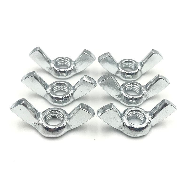 DIN 315 Stainless Steel 201/304 Wing Nuts with Zinc or Black Finish for Industrial and Automotive Applications DIN 315 Stainless Steel 201/304 Wing Nuts with Zinc or Black Finish for Industrial and Automotive Applications