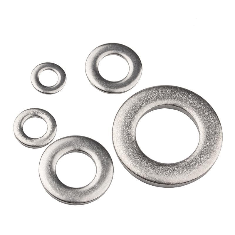 304 Stainless Steel Flat Washer, Plain and Zinc Finished Spring Washer for Industrial and Automotive Applications 304 Stainless Steel Flat Washer, Plain and Zinc Finished Spring Washer for Industrial and Automotive Applications