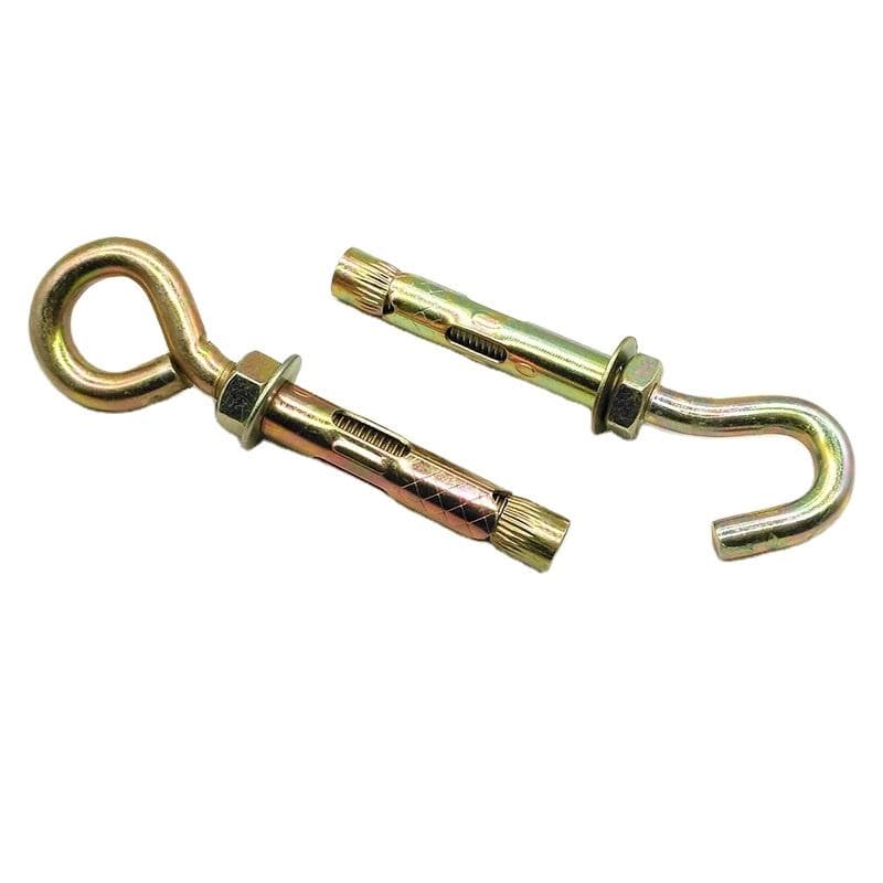 10mm Plain Zinc Fixing Bolts with Box for Construction Hardware Installation 10mm Plain Zinc Fixing Bolts with Box for Construction Hardware Installation