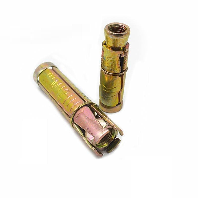 10mm Plain Zinc Fixing Bolts with Box for Construction Hardware Installation 10mm Plain Zinc Fixing Bolts with Box for Construction Hardware Installation