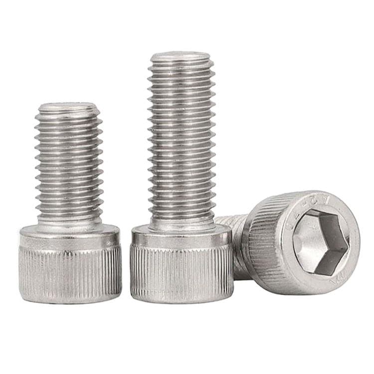 304 316 316L Stainless Steel DIN 912 Socket Head Cap Screws for Building, Machinery and Industrial Applications 304 316 316L Stainless Steel DIN 912 Socket Head Cap Screws for Building, Machinery and Industrial Applications