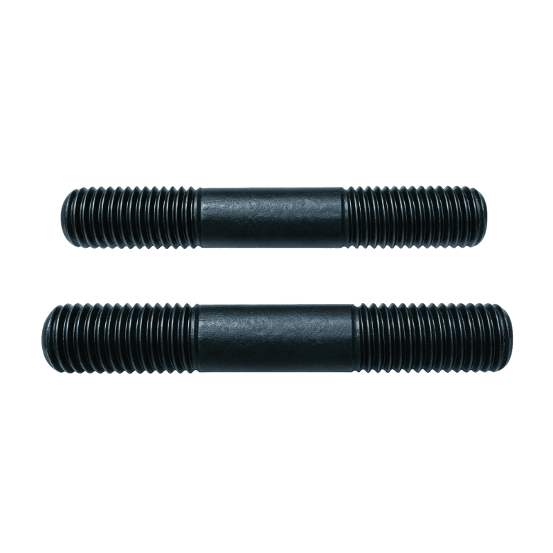 DIN975 DIN976 Steel Double Ended Stud Bolt with Nuts, Black and Zinc Threaded Rod for Industrial Fastening