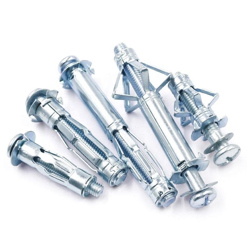 Carbon Steel Hollow Wall Anchors Galvanized Heavy Duty Drywall Screw Plug Anchors Carbon Steel Hollow Wall Anchors Galvanized Heavy Duty Drywall Screw Plug Anchors