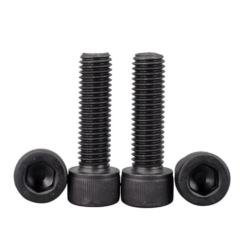 DIN912 Black Hex Socket Head Cap Bolts Carbon Steel 4.8 8.8 10.9 12.9 Zinc, Plain and Black Fasteners DIN912 Black Hex Socket Head Cap Bolts Carbon Steel 4.8 8.8 10.9 12.9 Zinc, Plain and Black Fasteners