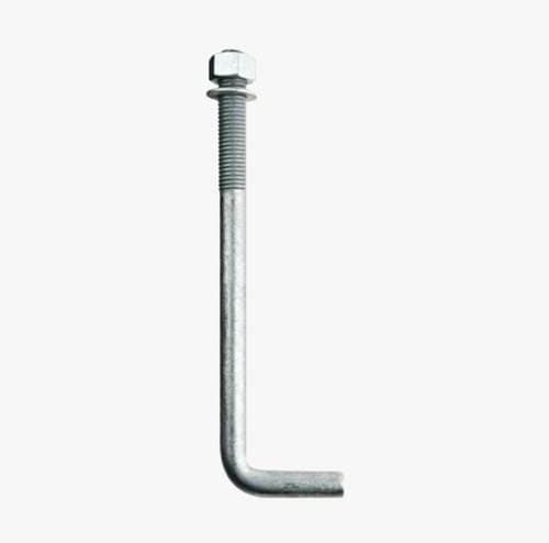 Carbon Steel L Type Anchor Bolts 7 Shape Foundation Bolts DIN Grade 4.8 8.8 10.9 12.9