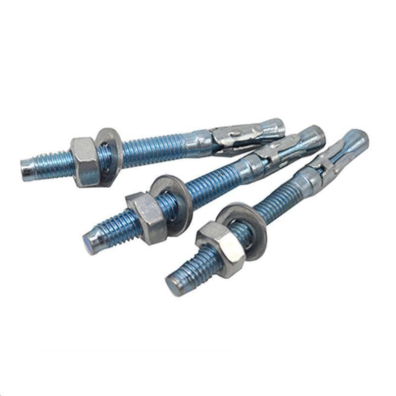 DIN Steel Wedge Expansion Anchor Bolts for Concrete Building and Machinery Installation DIN Steel Wedge Expansion Anchor Bolts for Concrete Building and Machinery Installation