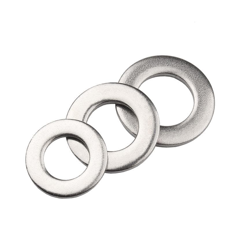 304 Stainless Steel Flat Washer, Plain and Zinc Finished Spring Washer for Industrial and Automotive Applications