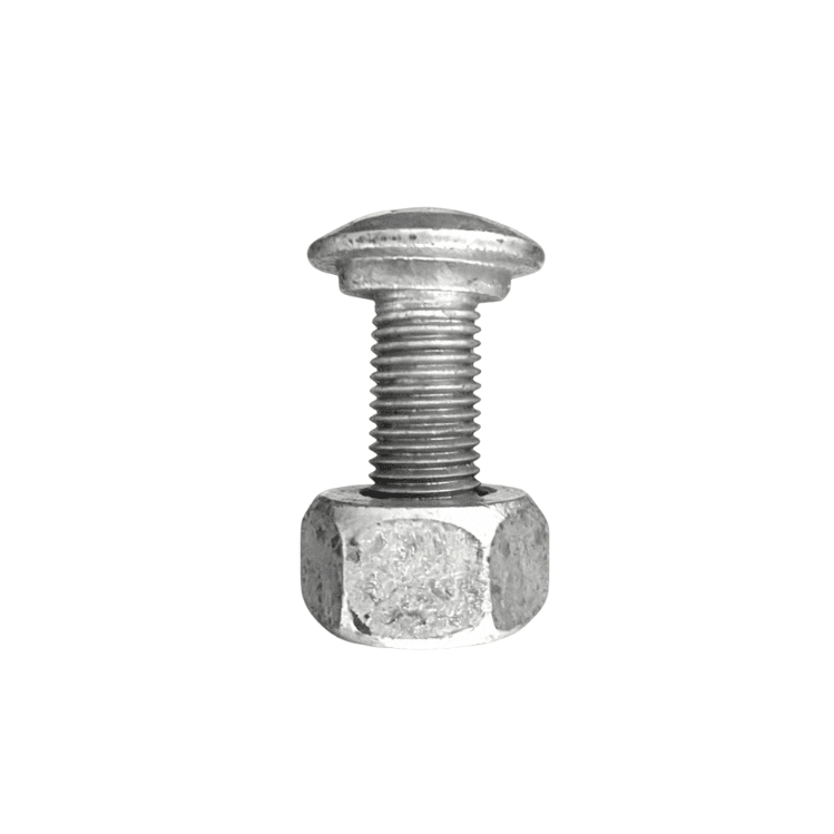 HDG Round Head Guardrail Splice Bolts and Nuts Carbon Steel Grade 4.8 8.8 10.9 12.9 HDG Round Head Guardrail Splice Bolts and Nuts Carbon Steel Grade 4.8 8.8 10.9 12.9